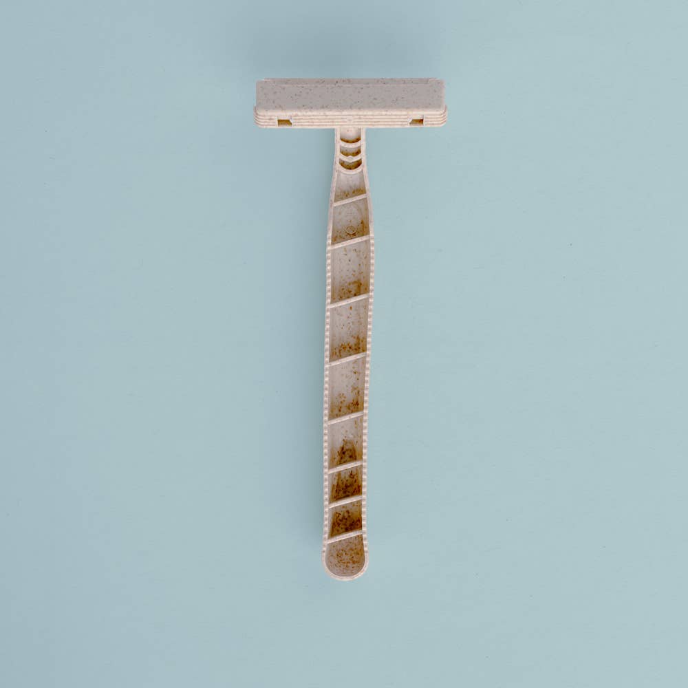 Biodegradable Wheat Straw Razors (Pack of 6)