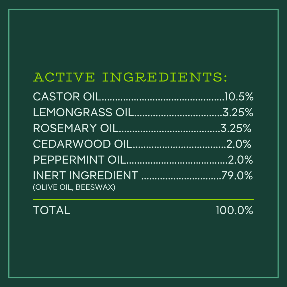 Mosquito Repellent Balm Tins (2oz)