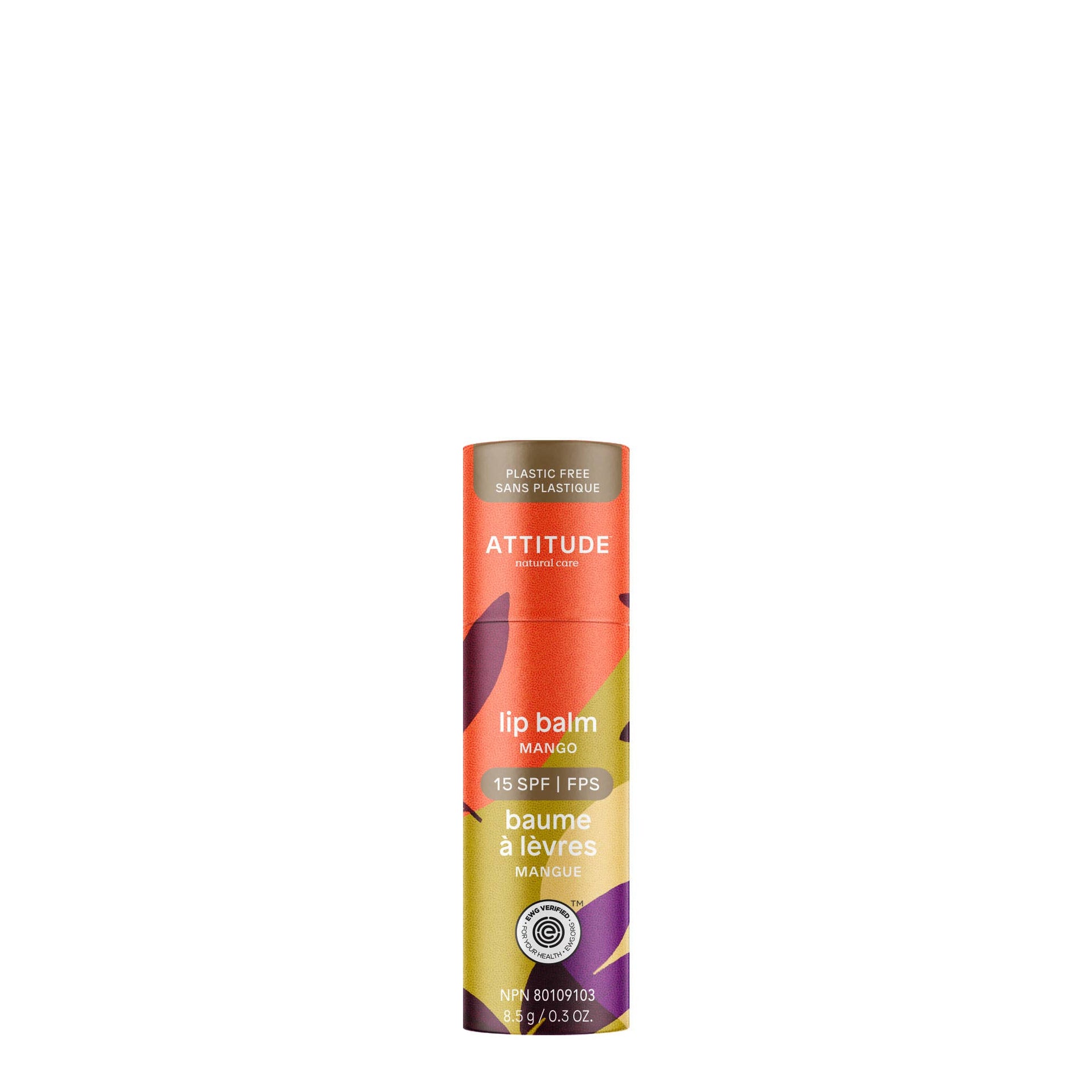 ATTITUDE - Lip Balm SPF-15 Mango