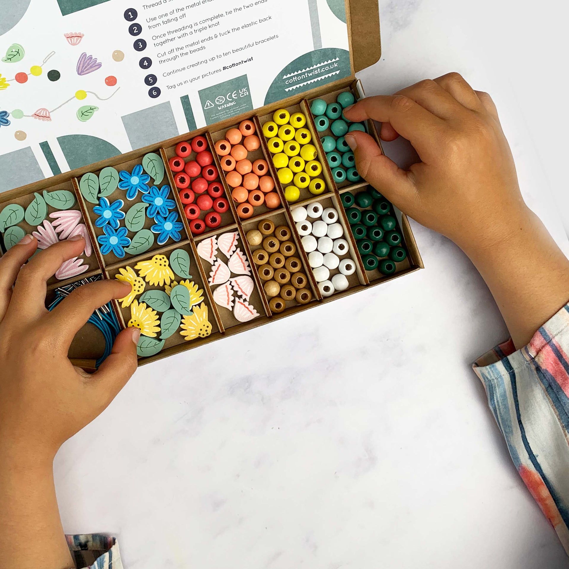 Wildflower or Unicorn Bracelet Making Kit