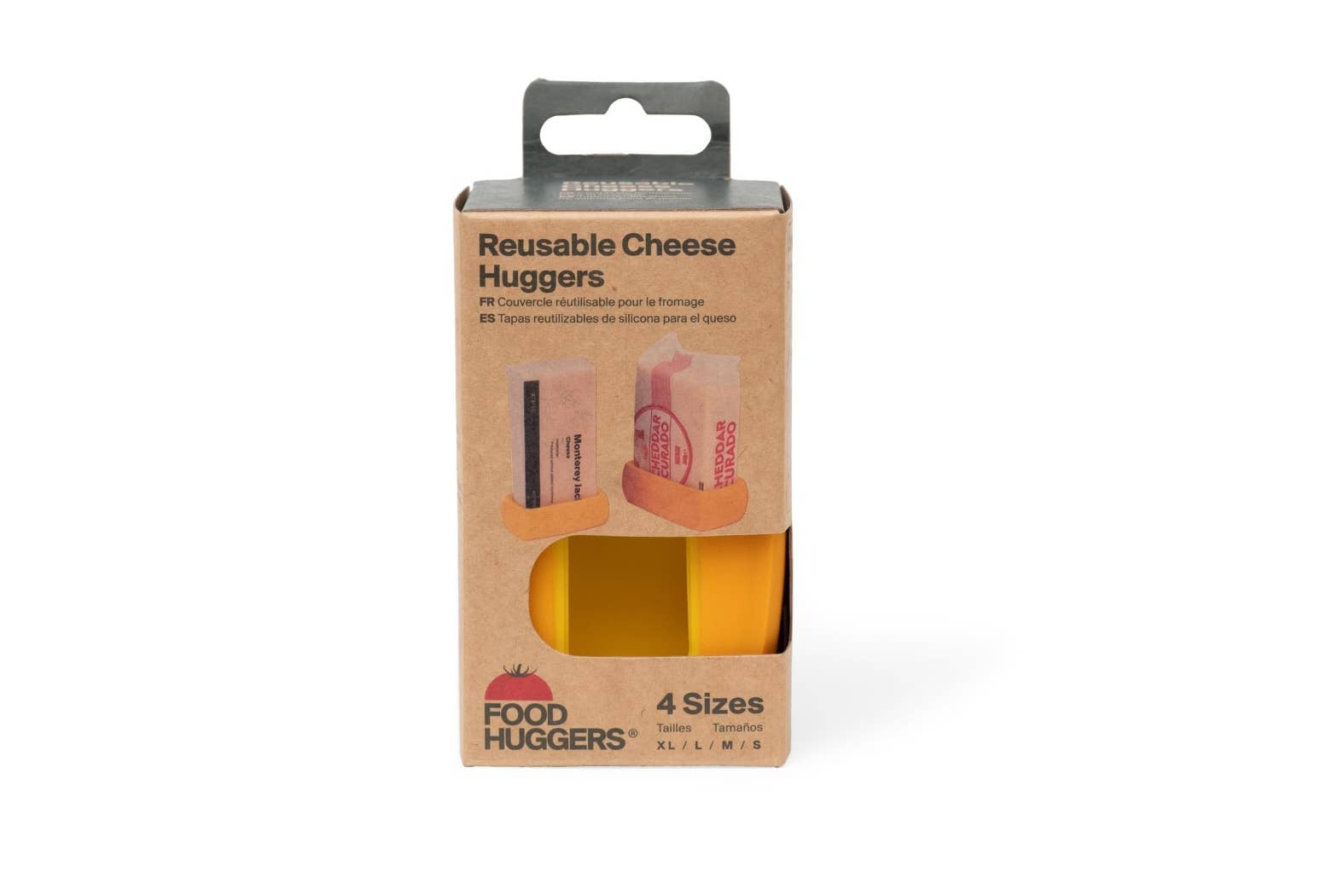 Food Huggers - BESTSELLER Set of 4 Cheese Huggers – Ideal for Cheese Lovers