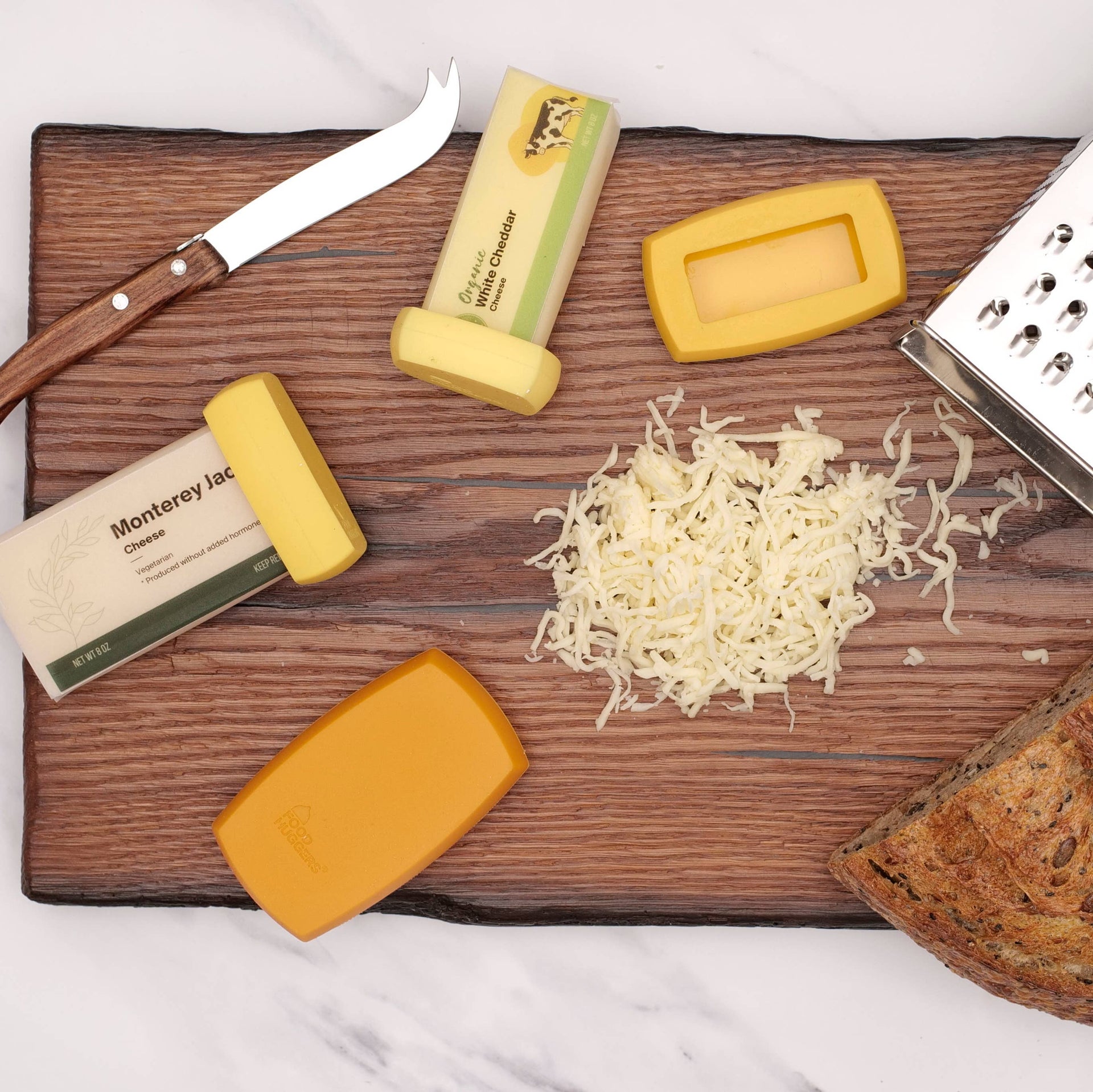 Food Huggers - BESTSELLER Set of 4 Cheese Huggers – Ideal for Cheese Lovers