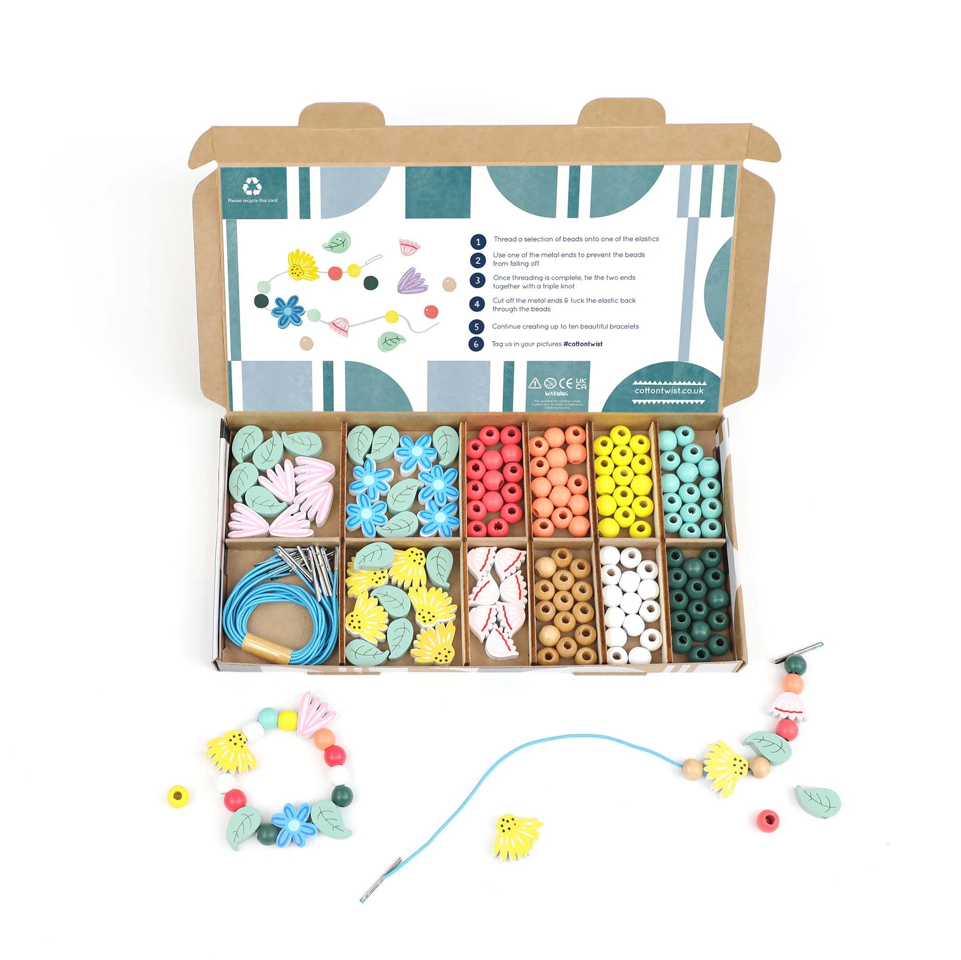 Wildflower or Unicorn Bracelet Making Kit