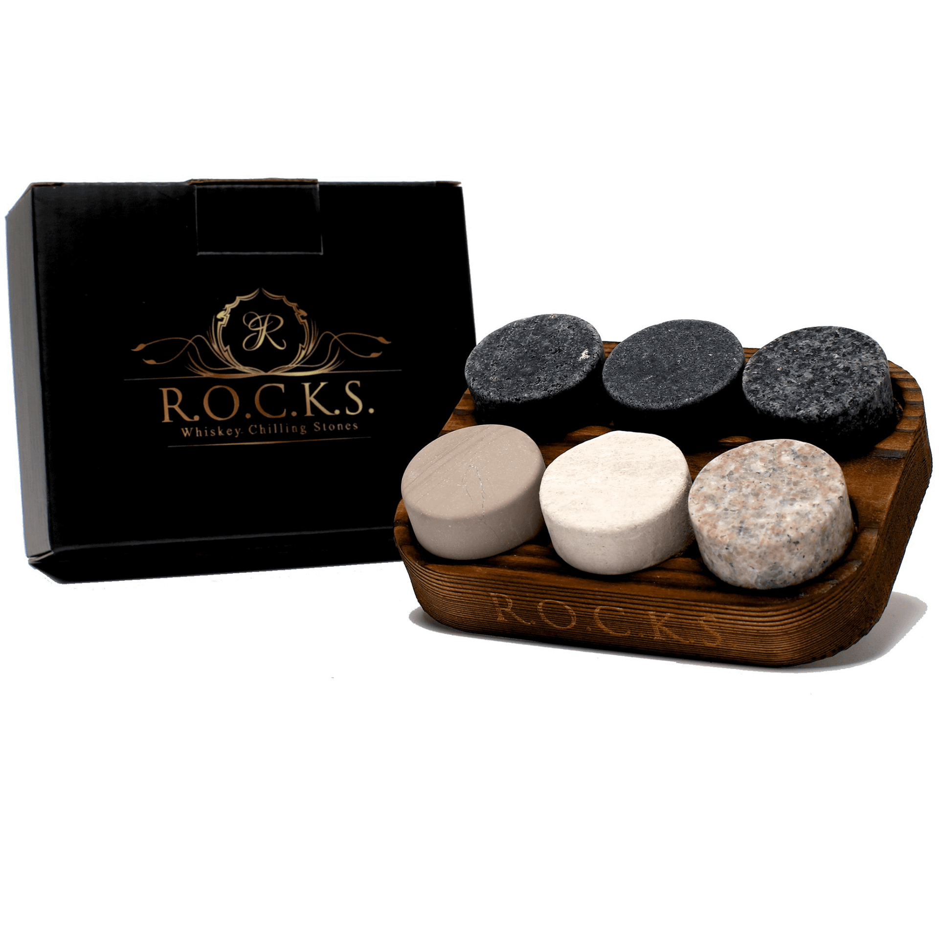 ROCKS Whiskey Chilling Stones - The Original Rocks Whiskey Chilling Stoneso