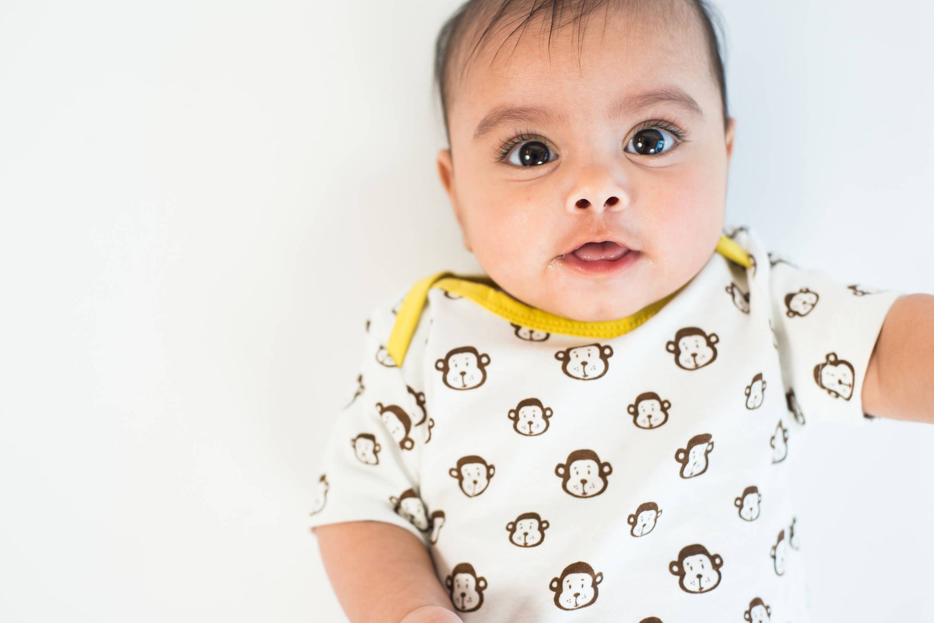 Onesie monkey print