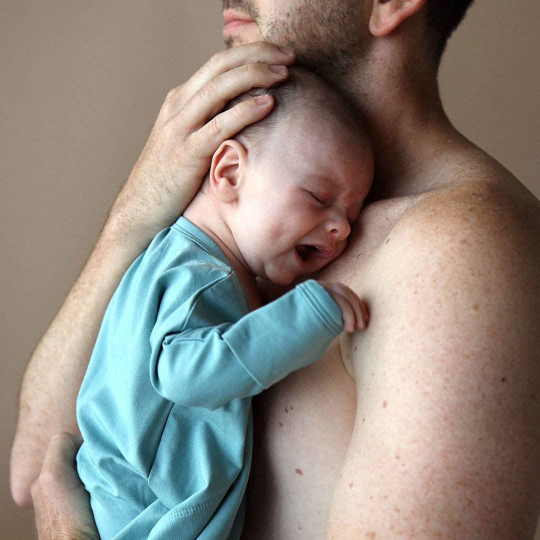 Bonsie Skin to Skin Babywear - Footie - Ripple
