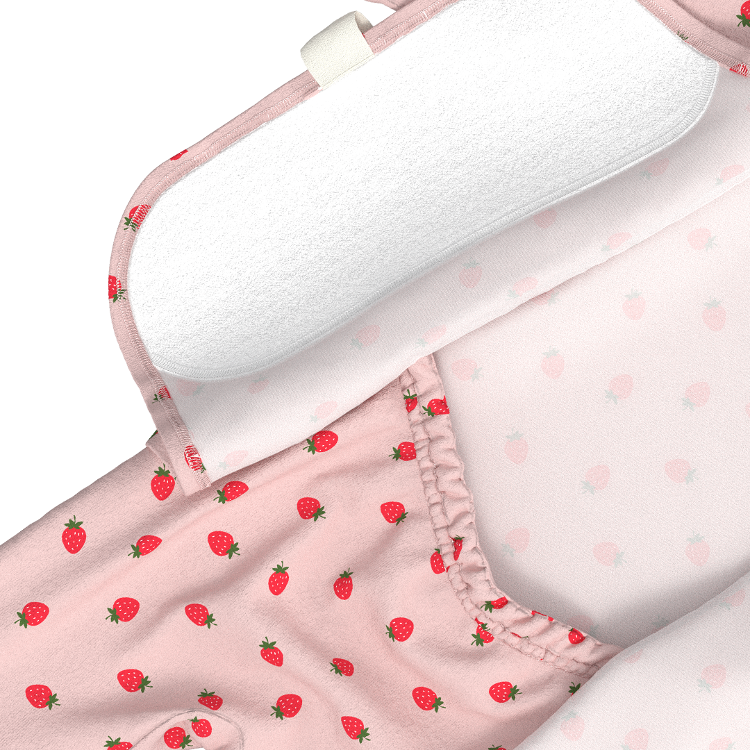 Bonsie Skin to Skin Babywear - Footie - Strawberries