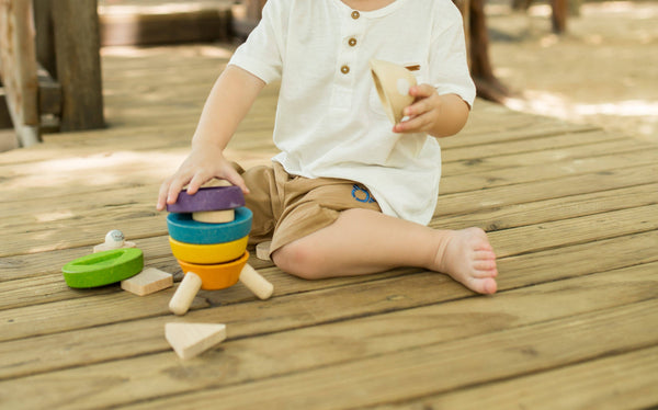 PlanToys - Stacking Rocket