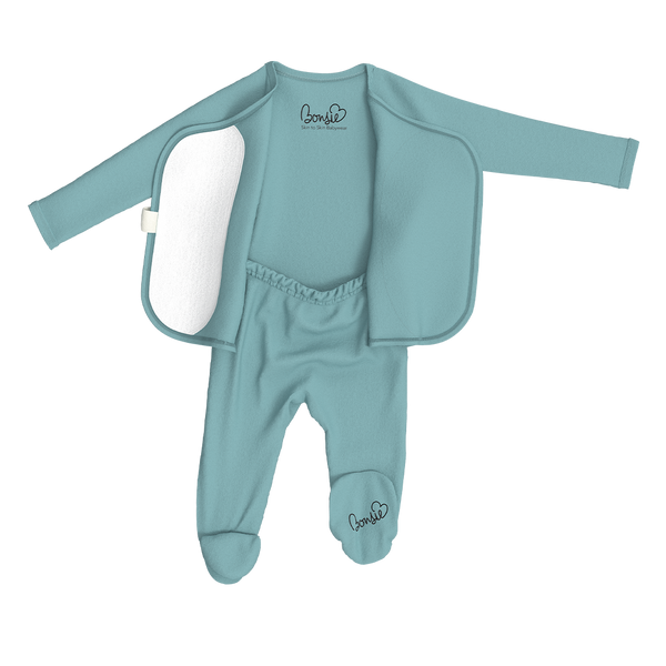 Bonsie Skin to Skin Babywear - Footie - Ripple