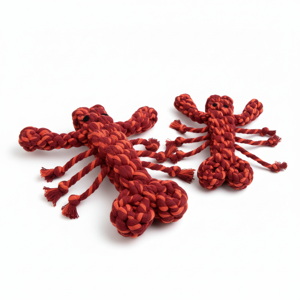 Handcrafted Lobster Pet Toy | Thicker and Stronger