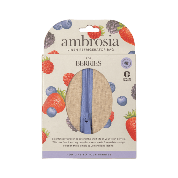 The Berry Bag – Reusable Linen Produce Bag