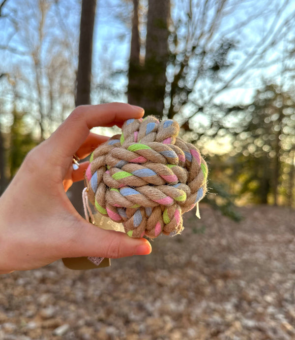 Dog Toys - Nature Hemp knot Balll