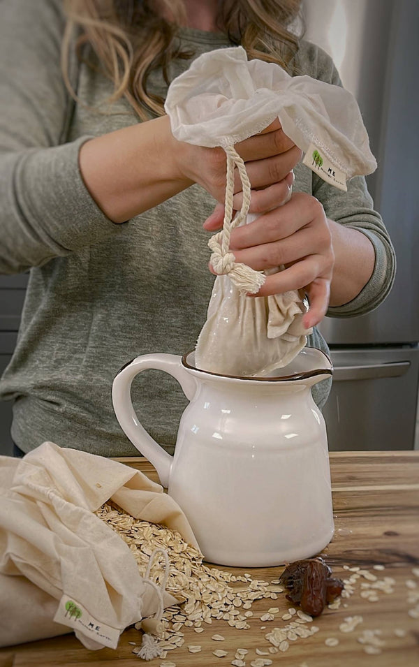 Organic Hemp Cotton Nut Milk Bag