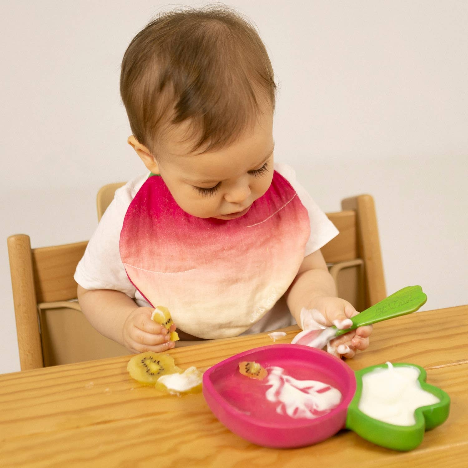 Oli & Carol - Ramona the Radish Plate & Spoon Set