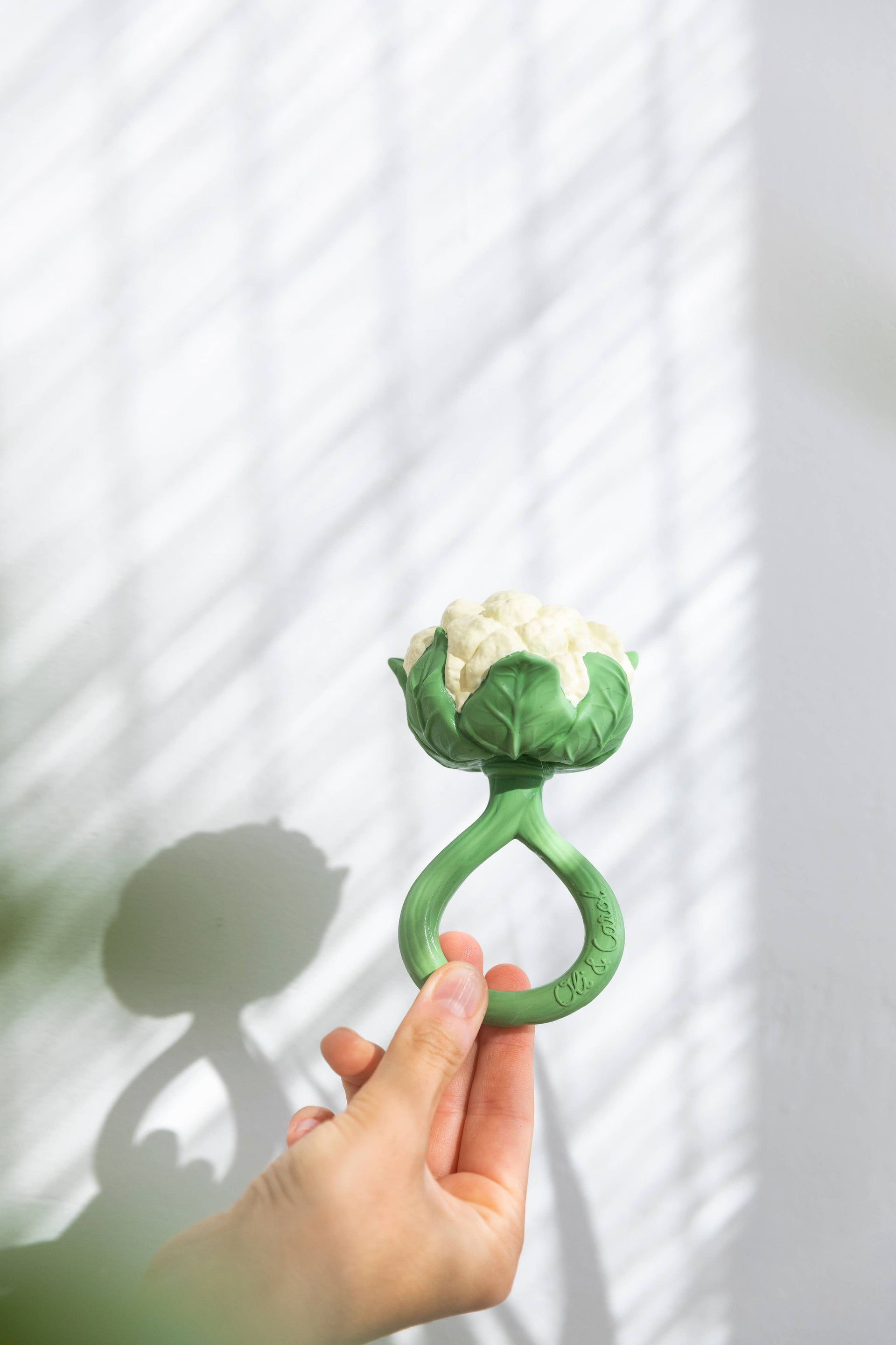 Oli & Carol - Cauliflower Rattle Toy