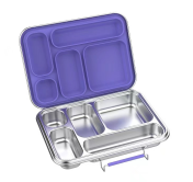 Lunch Box - Stainless Steel - Five compartments