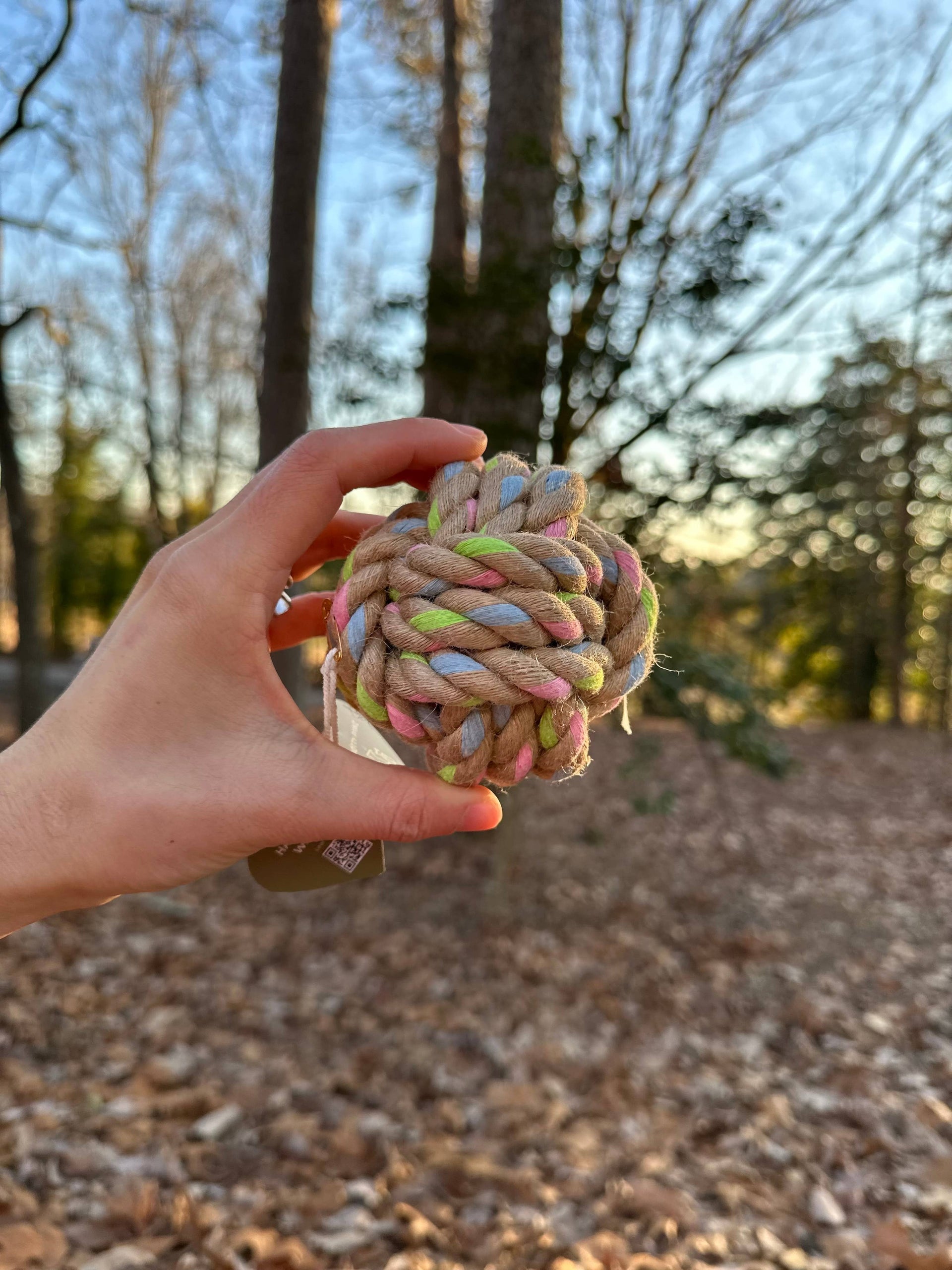 Dog Toys - Nature Hemp knot Balll