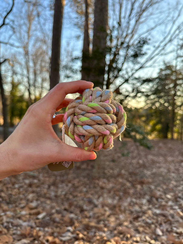 Dog Toys - Nature Hemp knot Balll