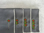 Olive  Martini Cocktail Napkins, set of four