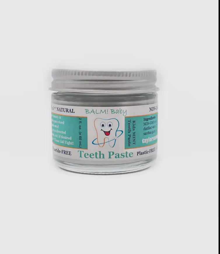 Teeth Paste Natural Kids ToothPaste w/ xylitol - Taylor's Naturals -