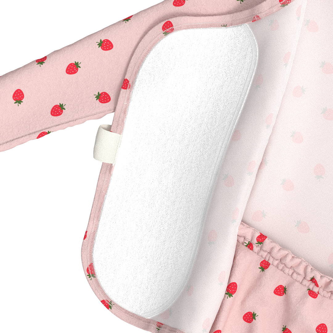 Bonsie Skin to Skin Babywear - Footie - Strawberries