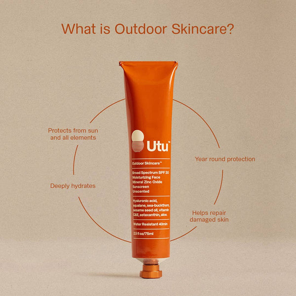 Utu - SPF30 Daily Moisturizing Face Sunscreen 2.5oz/75ml