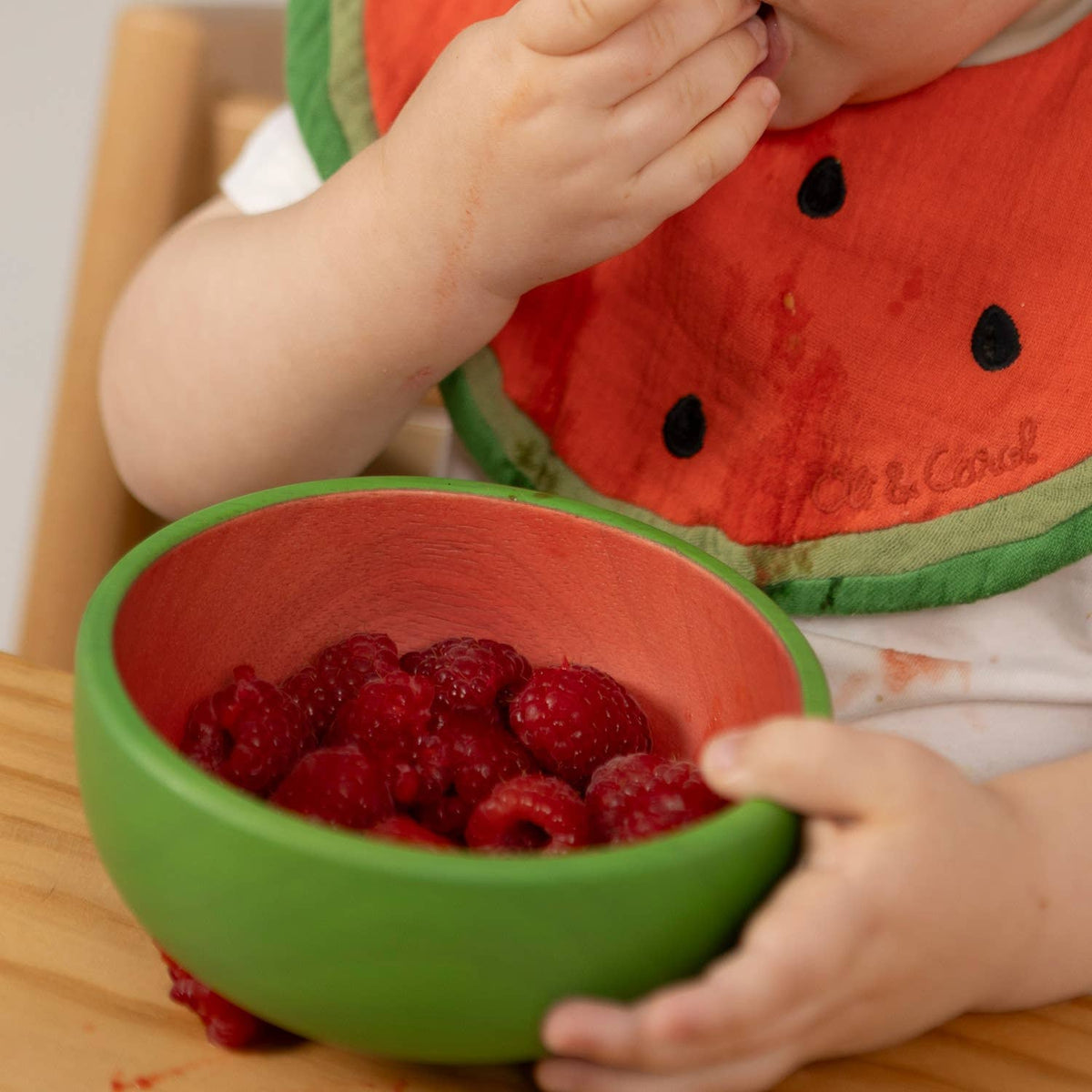Oli & Carol - Wally the Watermelon Bowl & Spoon Set