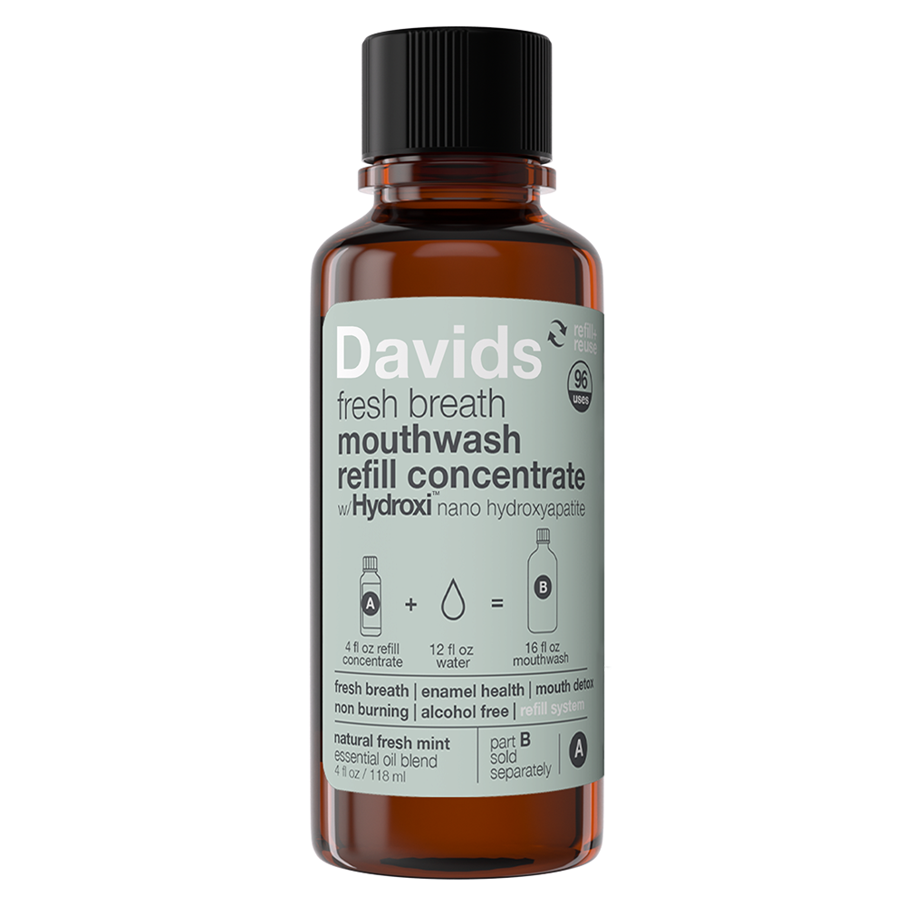 Davids Health Sciences, Inc - Davids Hydroxi™ fresh breath mouthwash - natural fresh mint