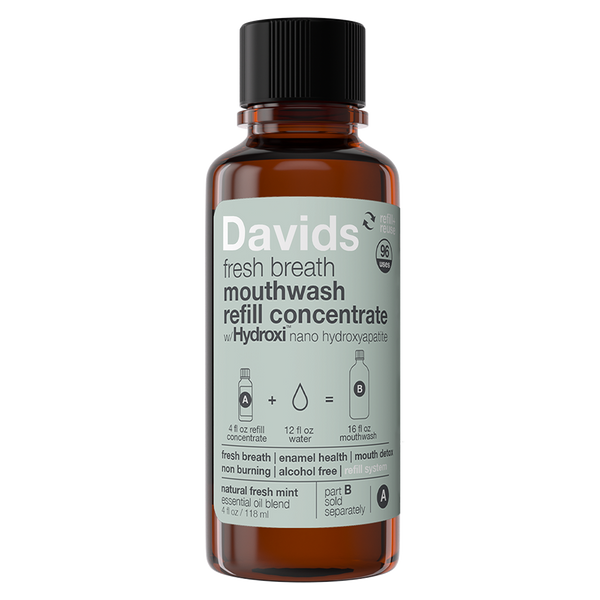 Davids Health Sciences, Inc - Davids Hydroxi™ fresh breath mouthwash - natural fresh mint