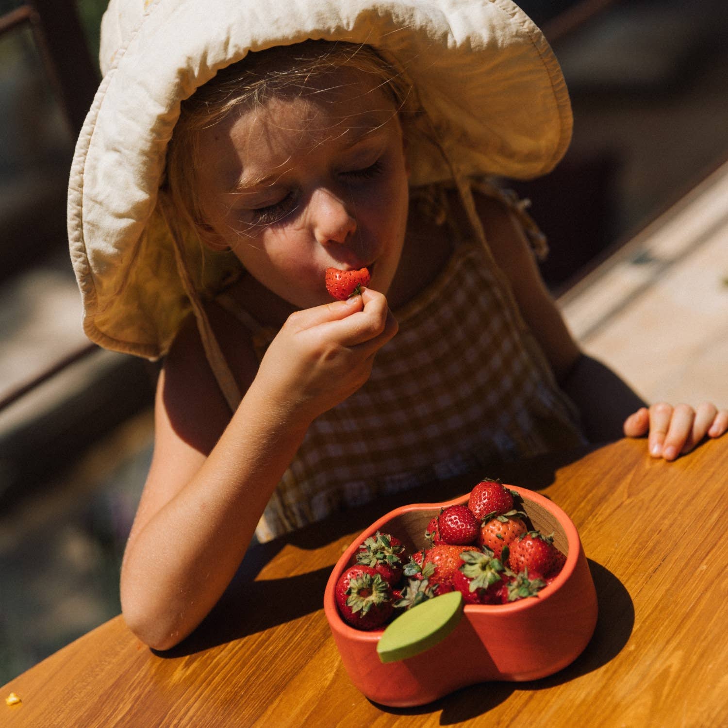 Oli & Carol - Pepa the Apple Bowl & Spoon Set