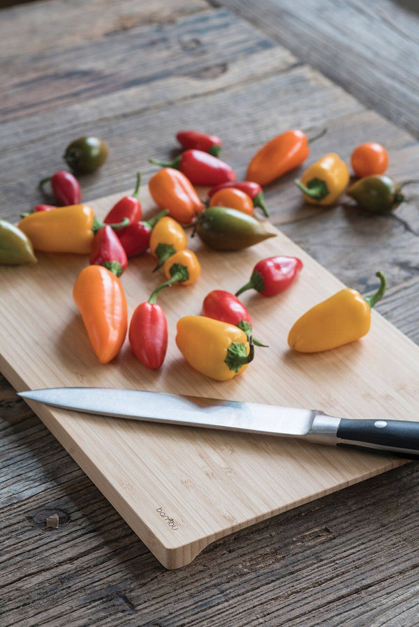 bambu® - Undercut Bamboo Cutting and Serving Board