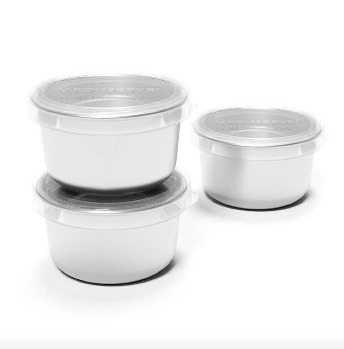 U Konserve - Round Stainless Containers with Silicone Lid