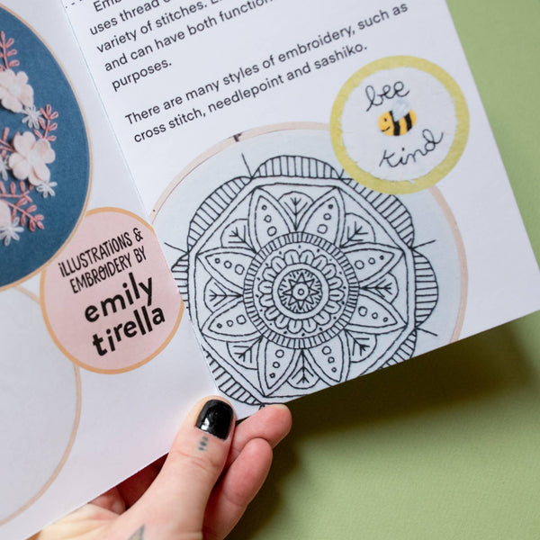 Make & Mend - 'Embroidery + Cross Stitch Basics Guide' Zine