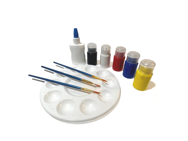 Abstract Athlete Get Stacked Paint & Puzzle Kit Mountain