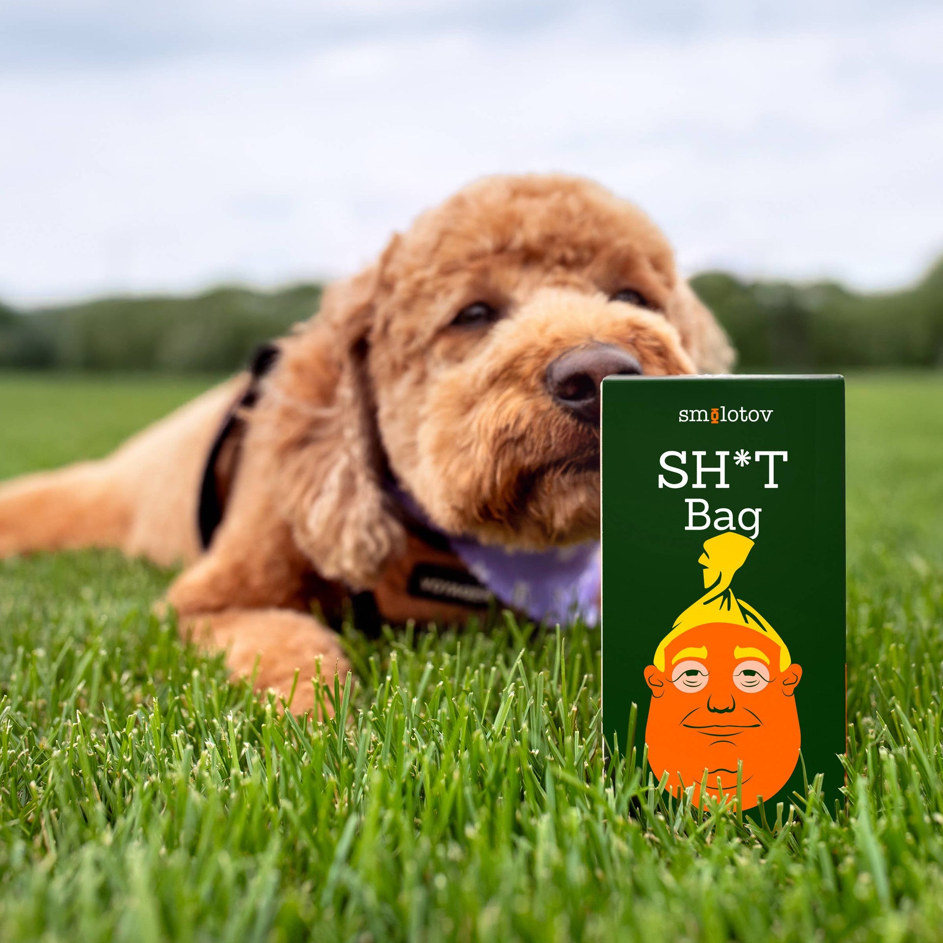 Smolotov - SH*T Bag - Stable Genius - Premium Pet Waste Bags x Smolotov