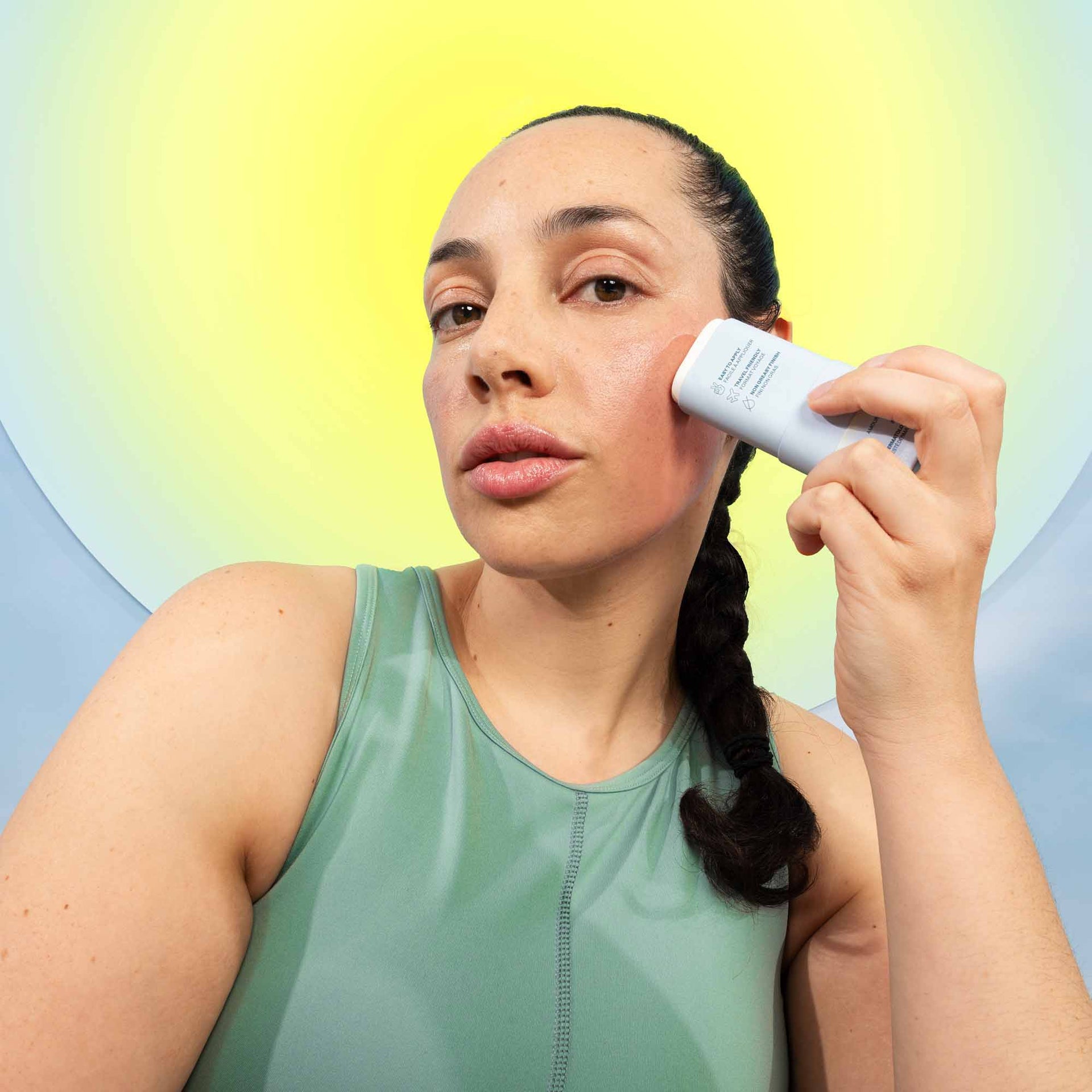 ATTITUDE - Mineral sunscreen face stick for sensitive skin : Sunly