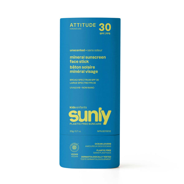 ATTITUDE - Sunly - Sunscreen Kids - Unscented - 30 SPF - 20 g