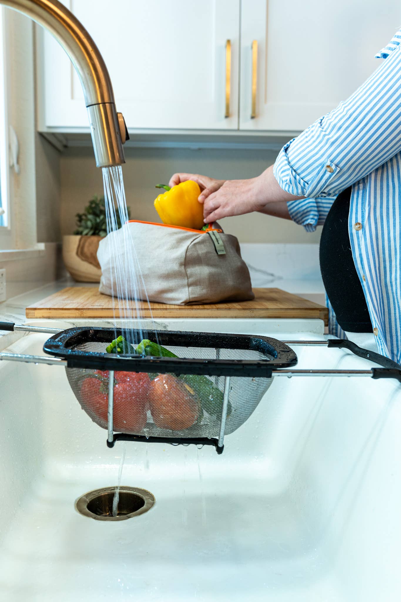 Ambrosia Bag - The Vegetable Bag – Reusable Linen Produce Bag