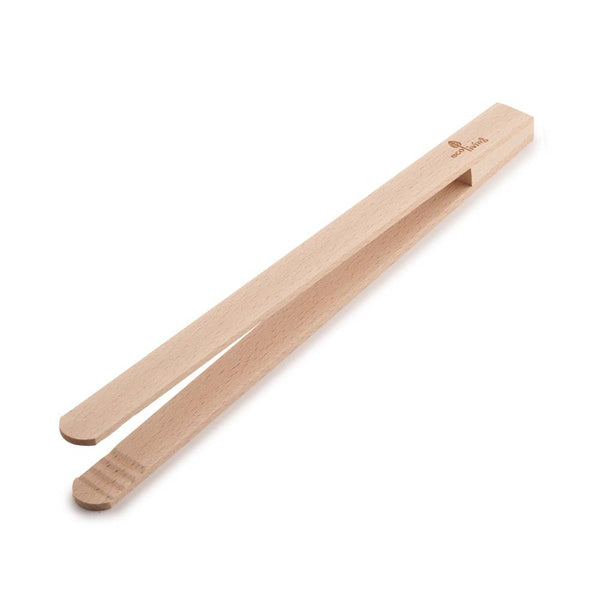 Natural Olive Wood Kitchen Tongs