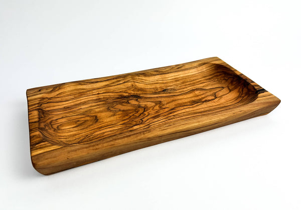 Natural OliveWood - Olive Wood Rectangular Plate