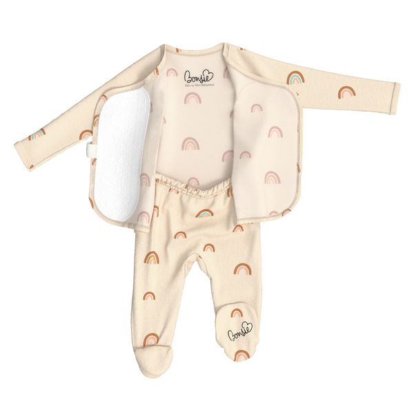 Bonsie Skin to Skin Babywear - Footie - Little Wishes