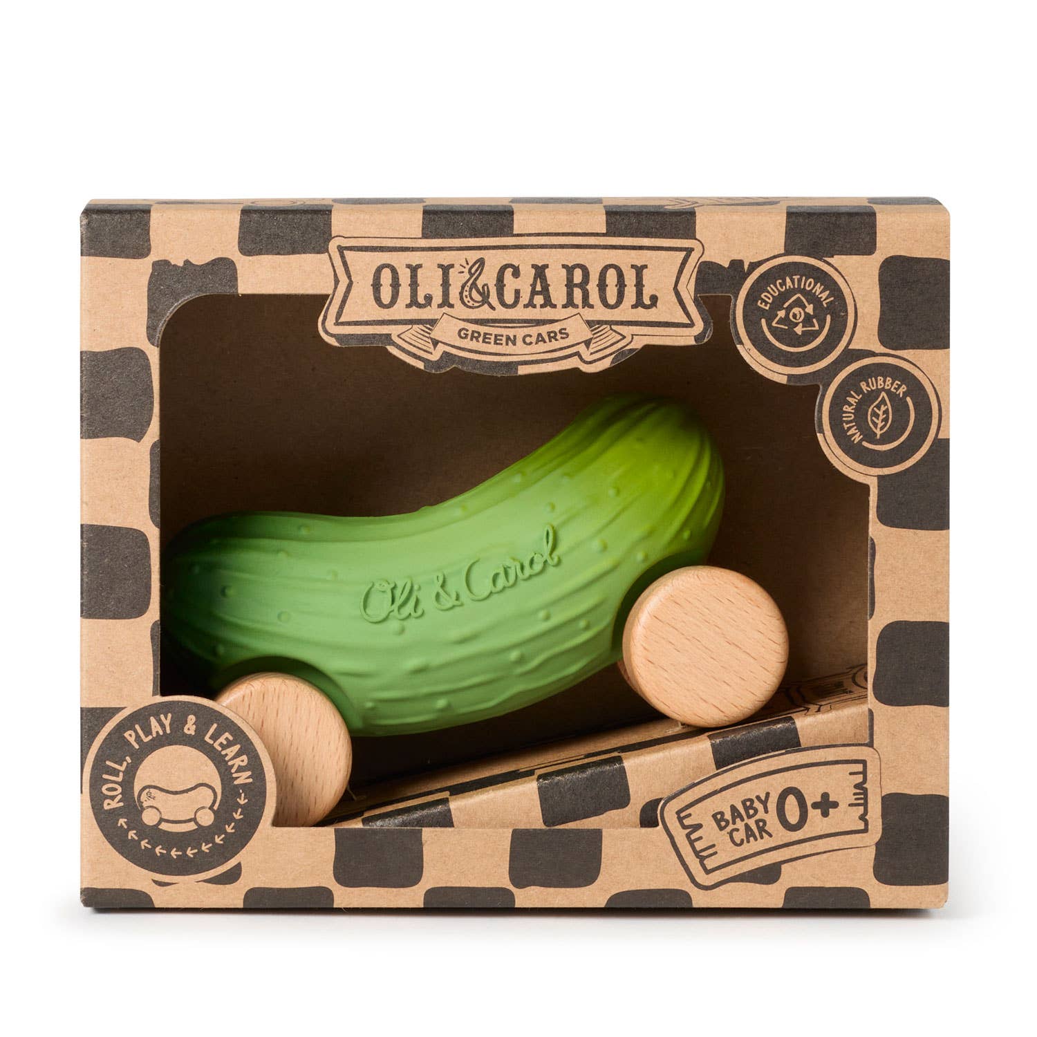 Oli & Carol - Pepino the Cucumber Baby Car