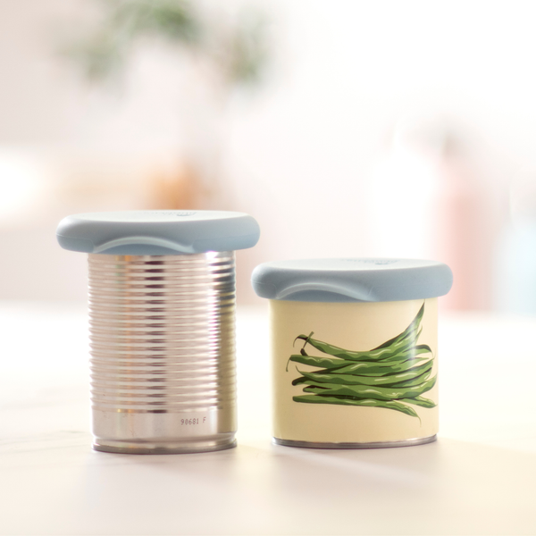 Food Huggers - Reusable Silicone Can Huggers – Cool Blue (Set of 2)