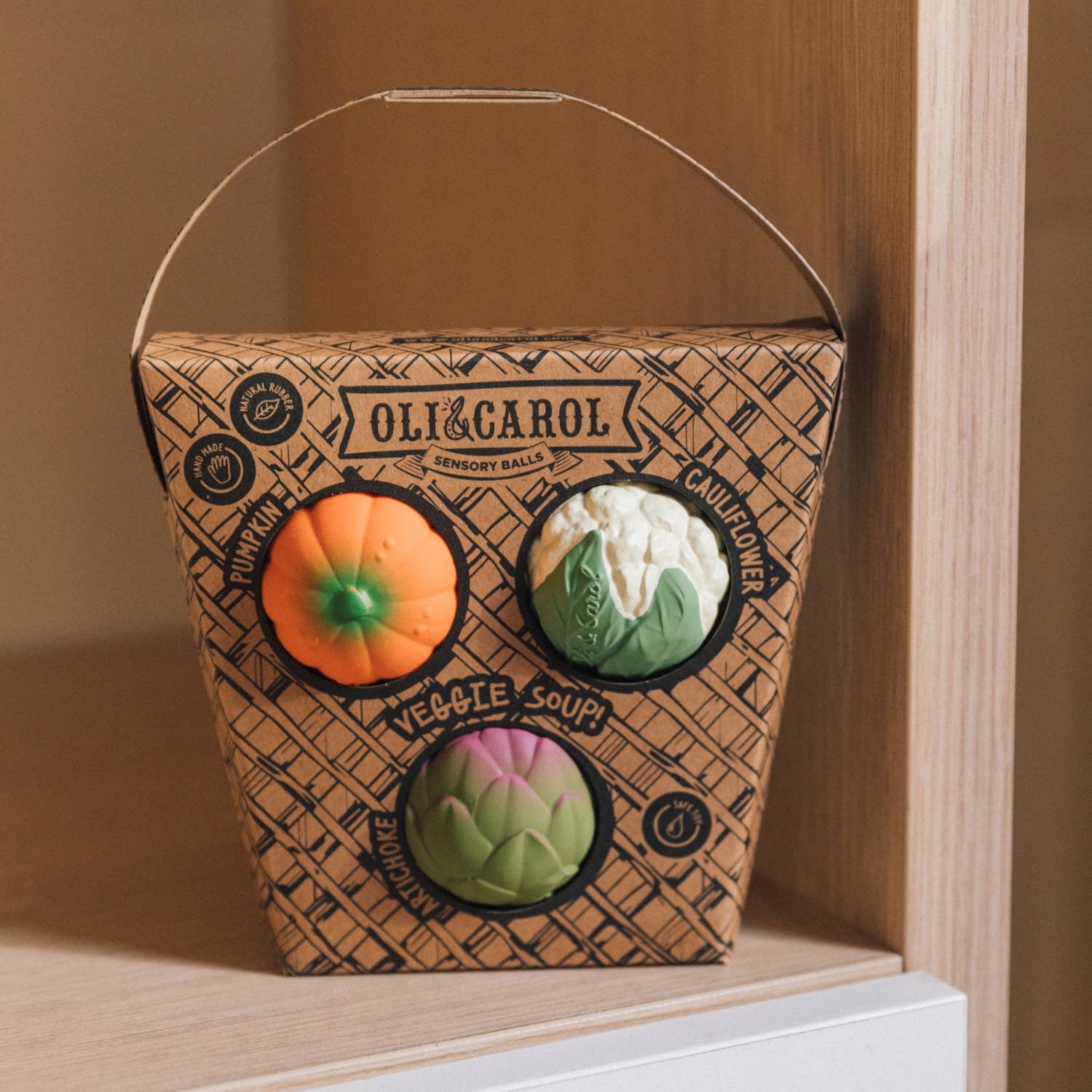 Oli & Carol - Veggie Soup Baby Sensory Balls
