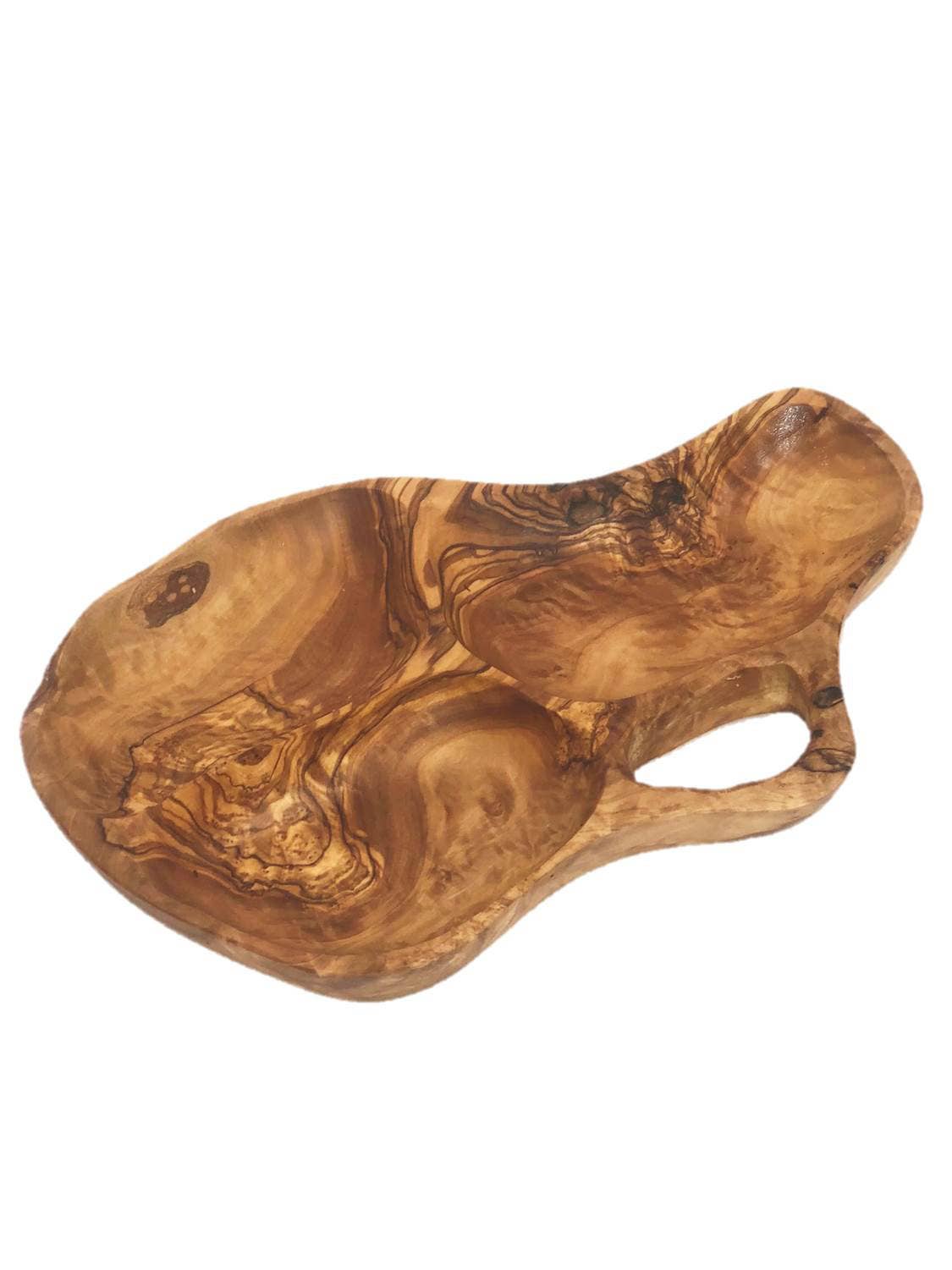 Natural Olive Wood Appetizer Tray