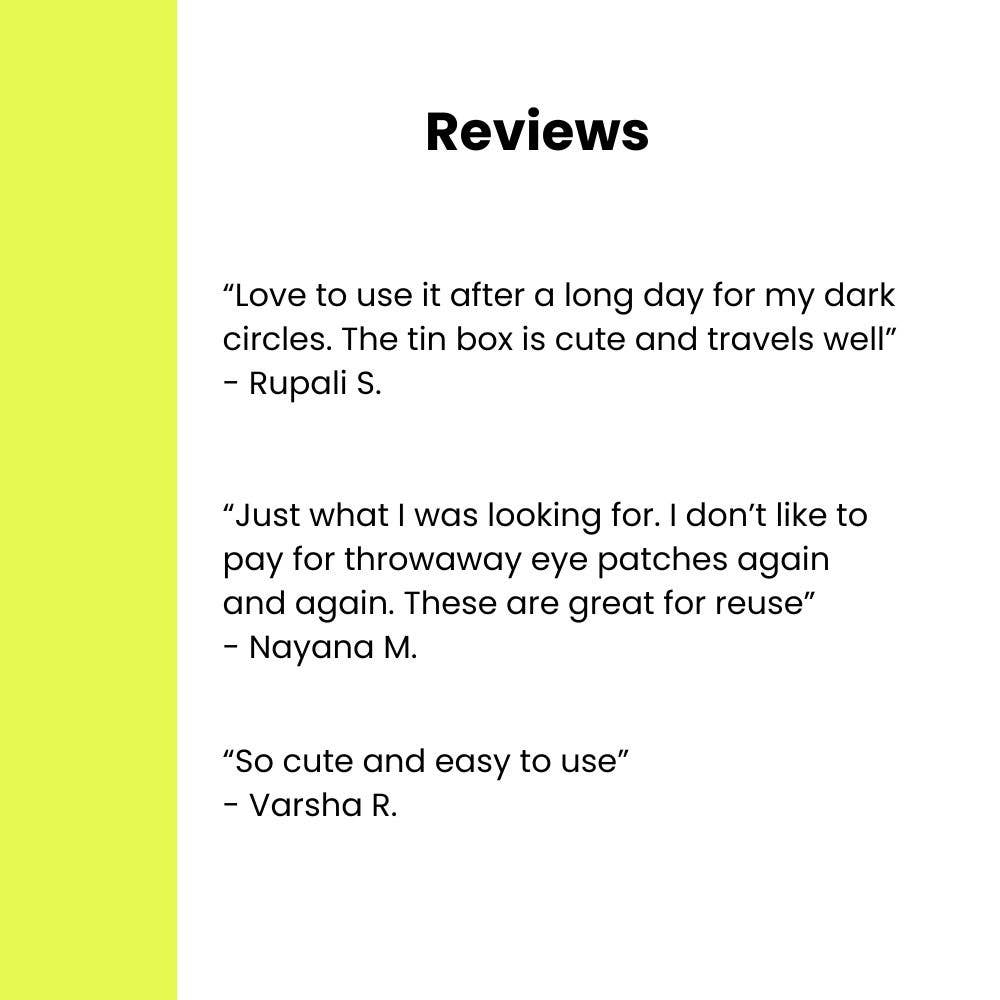 Wink Wink Reusable Eye Patches