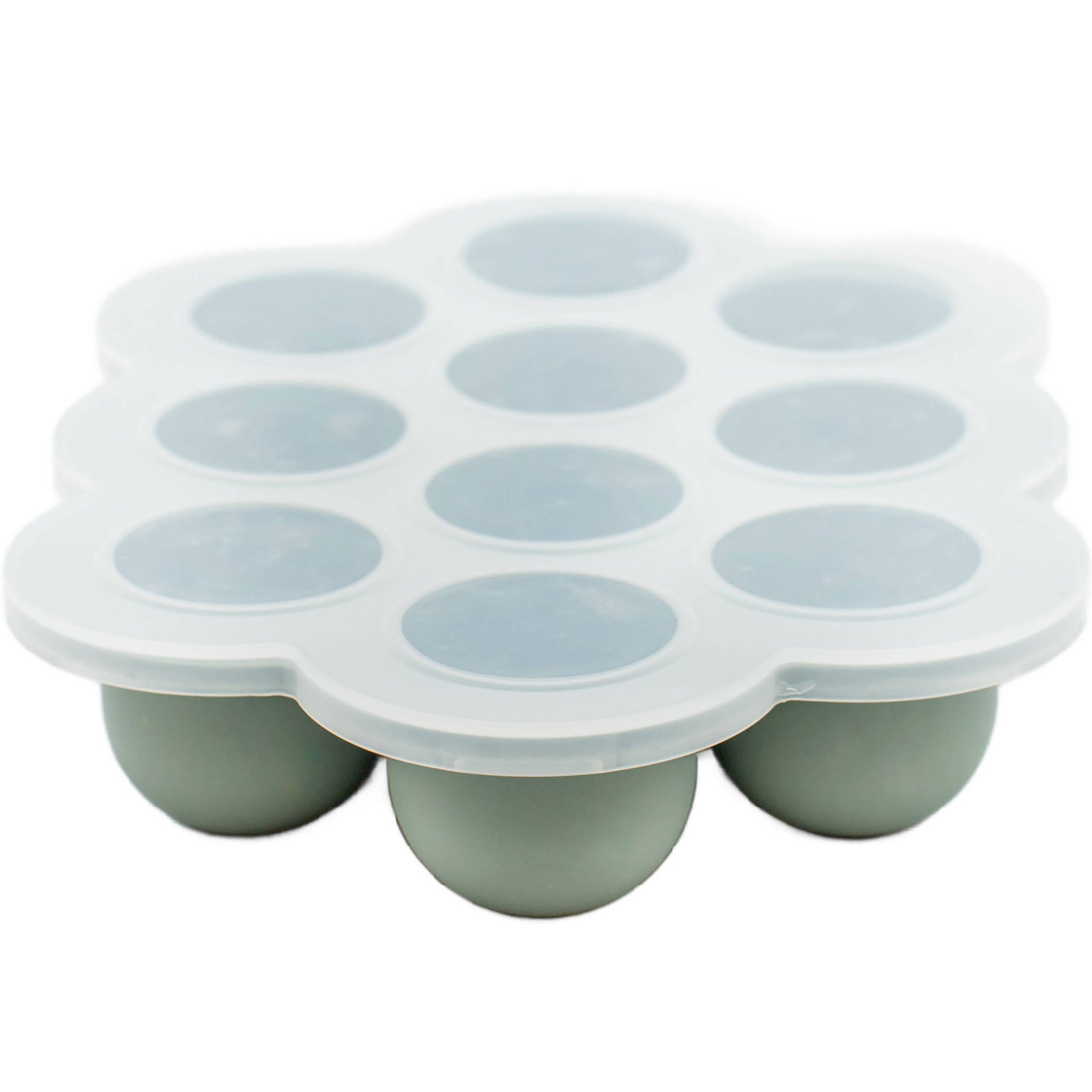 WeeSprout - Silicone Baby Food Freezer Tray with Lid – 10 x 1.5 oz