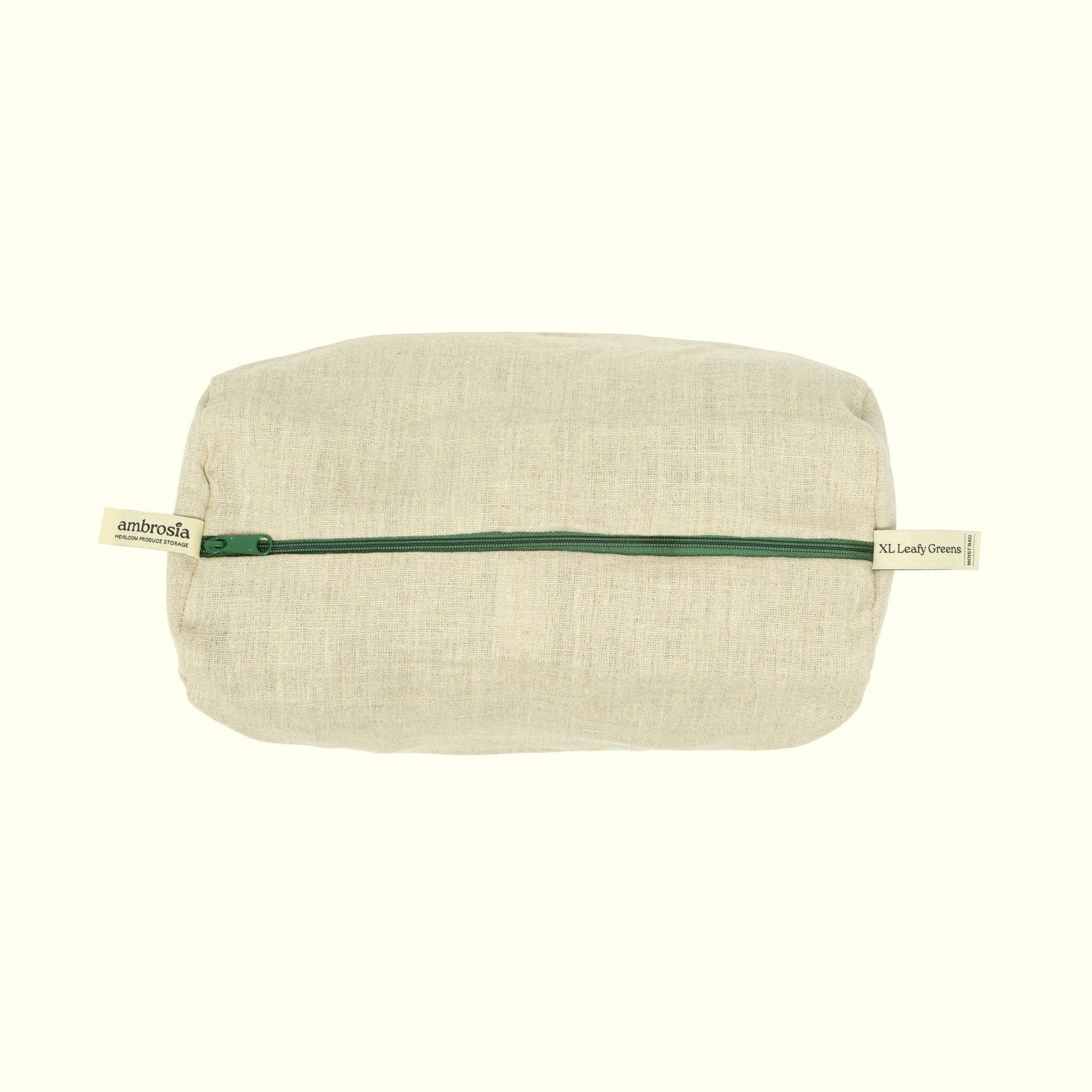 Ambrosia Bag - XL Leafy Greens Bag | Reusable Linen Produce Storage