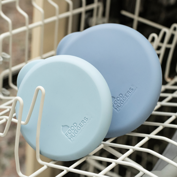 Food Huggers - Reusable Silicone Can Huggers – Cool Blue (Set of 2)