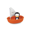 PlanToys - Arctic Sailing Boat Bath Toy - Penguin